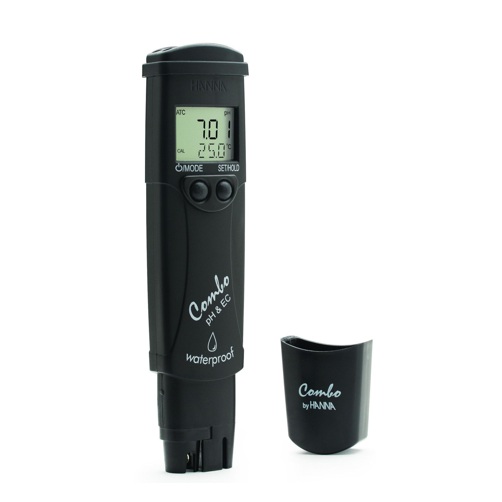 <p>   <strong>Testeur combiné de pH / EC / TDS / Température</strong><br>   Marque : HANNA </p>